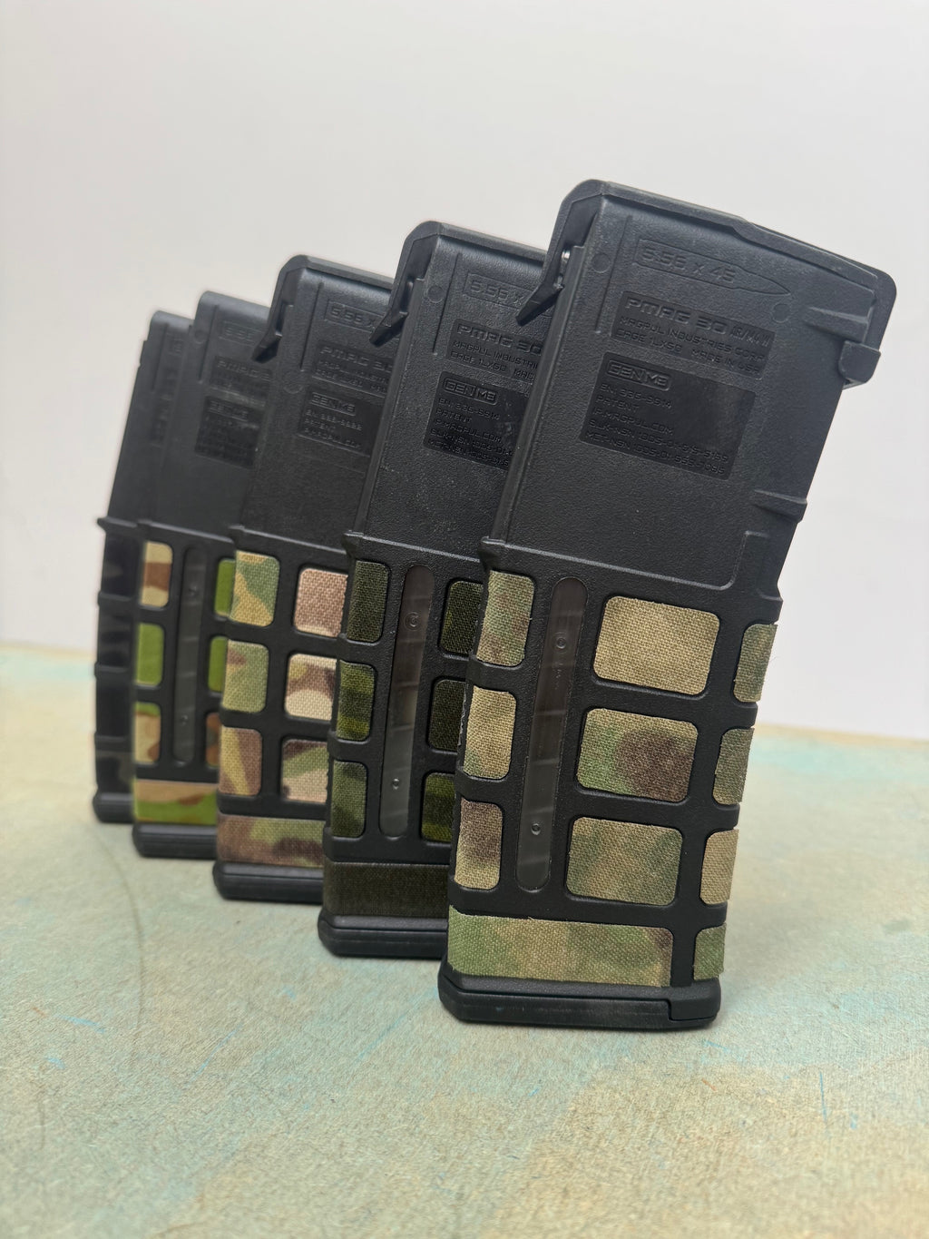 Tywi Tactical 5.56 SA80 PMAG Magazine Camo Wrap Kit