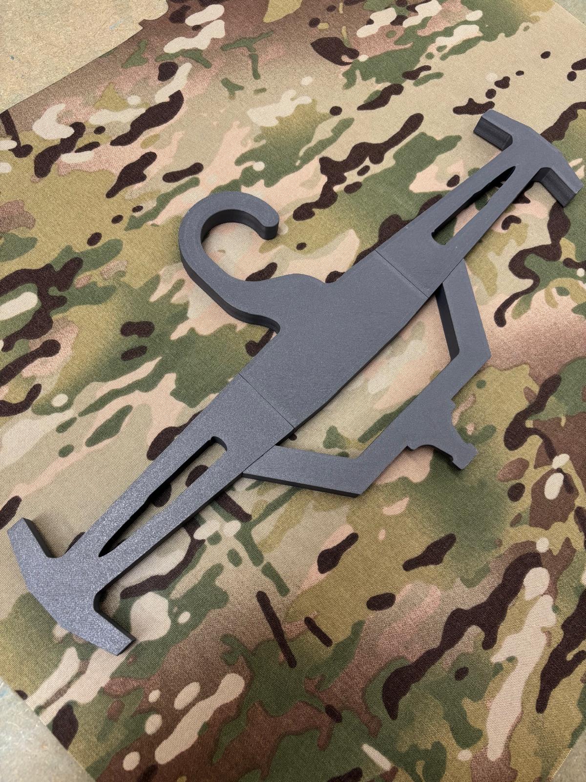 Tywi Tactical Heavy Duty Plate Carrier and Shooter Belt Hanger